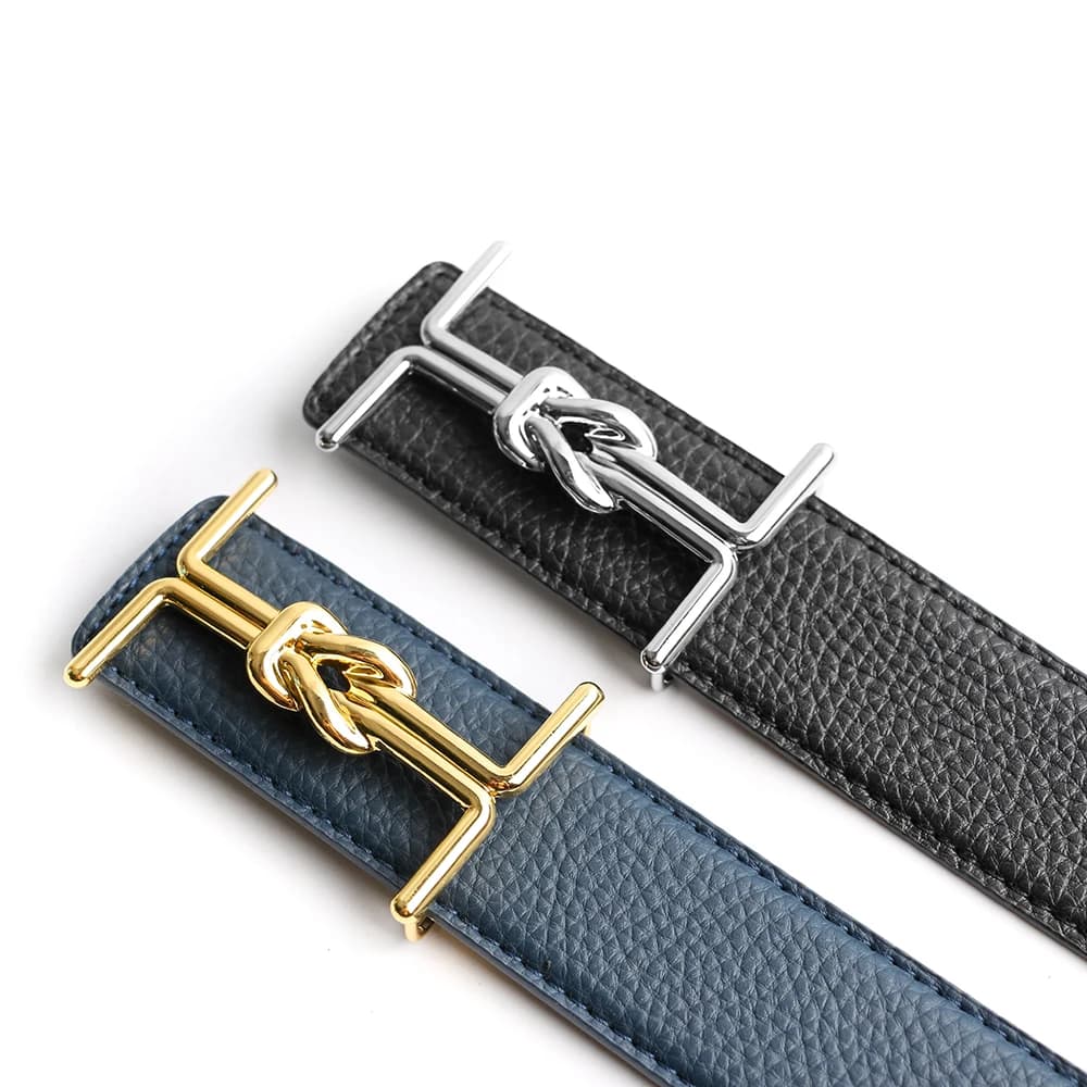 Ceinture à boucle ardillon pour hommes et femmes, marque de luxe de styliste, haute qualité, en cuir