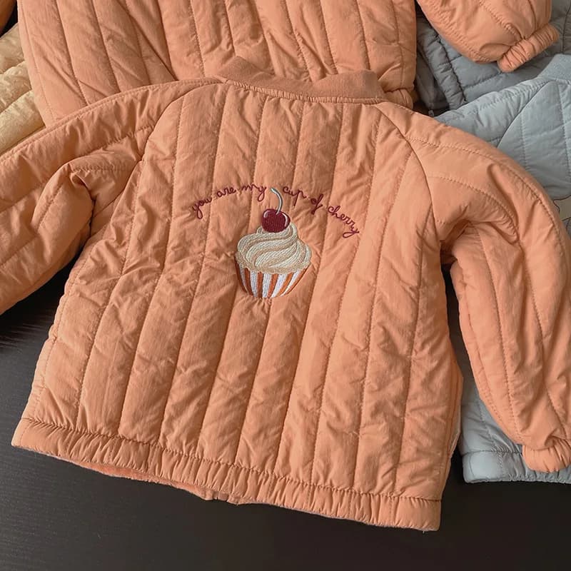 Vêtements pour enfants de 1 à 6 ans, veste en coton épais pour filles, manteau chaud pour bébés, vêt