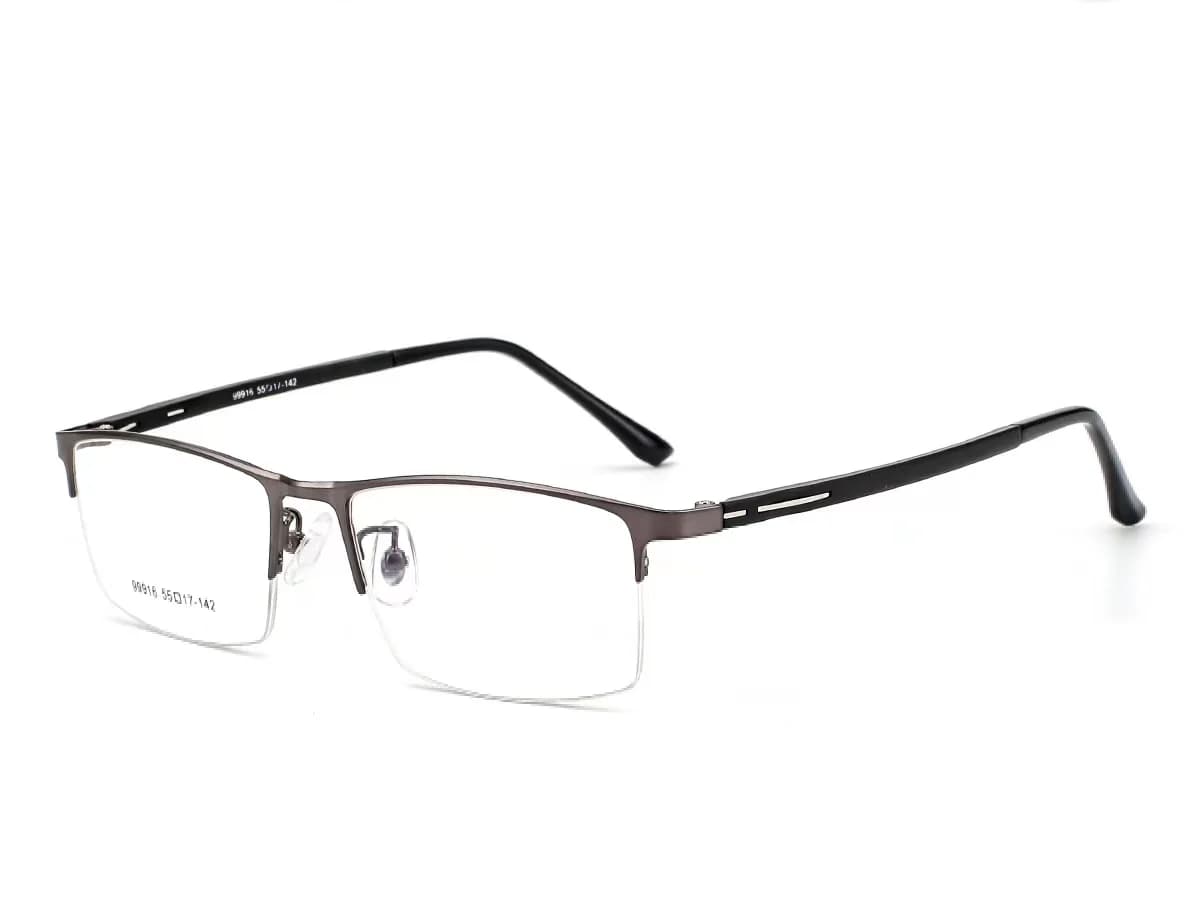 Lunettes de lecture multifocales progressives en alliage métallique pour hommes et femmes, lunettes 