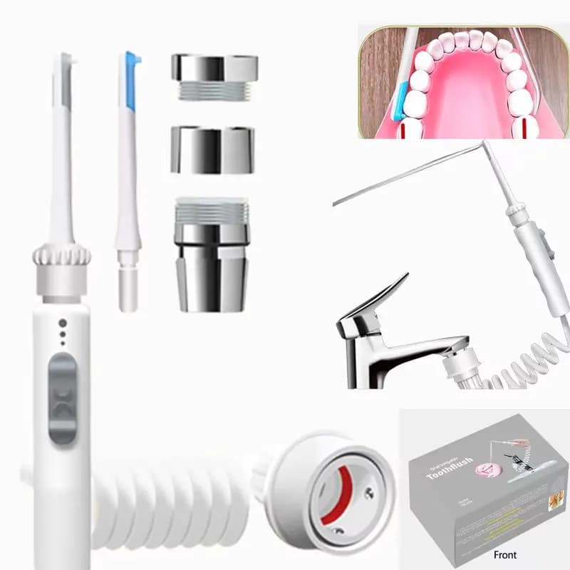 Irrigateur Chevdentaire à l'eau, fil dentaire, cure-dents, d'argile buccale, livres de dents, machin