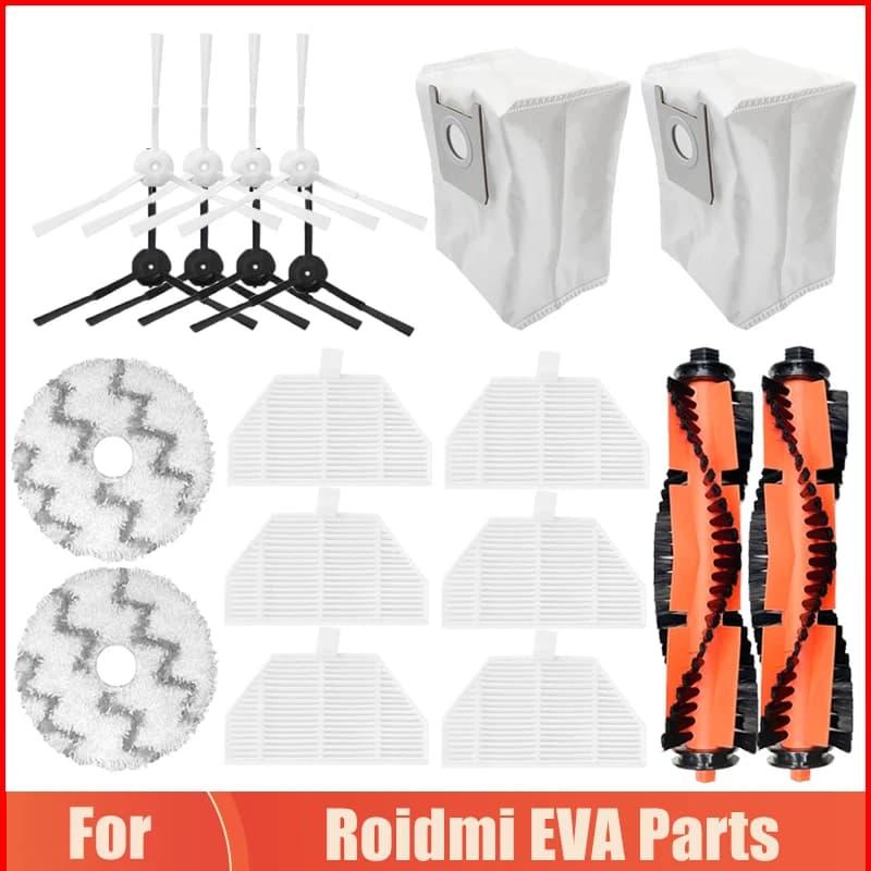 Accessoires pour aspirateur Robot Xiaomi Roidmi EVA, autonettoyant, SDJ06RM, brosse latérale princip