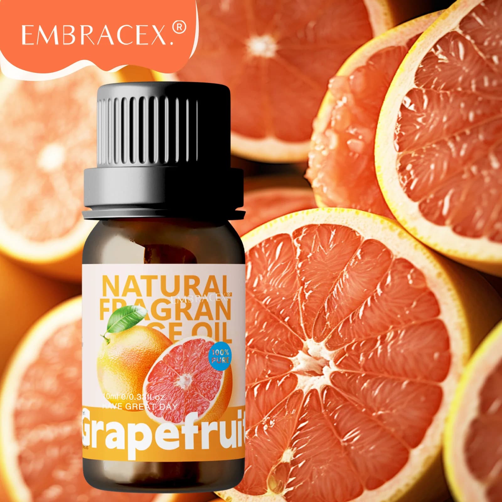 Huiles essentielles parfumées au pamplemousse, 10ml, cadeaux amusants, arômes pour humidificateur, p
