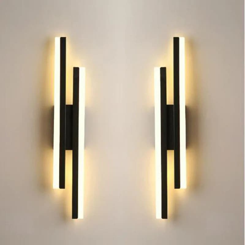 Applique murale LED pour chambre à coucher, appliques murales, tuyau de ligne de cuivre, abat-jour e