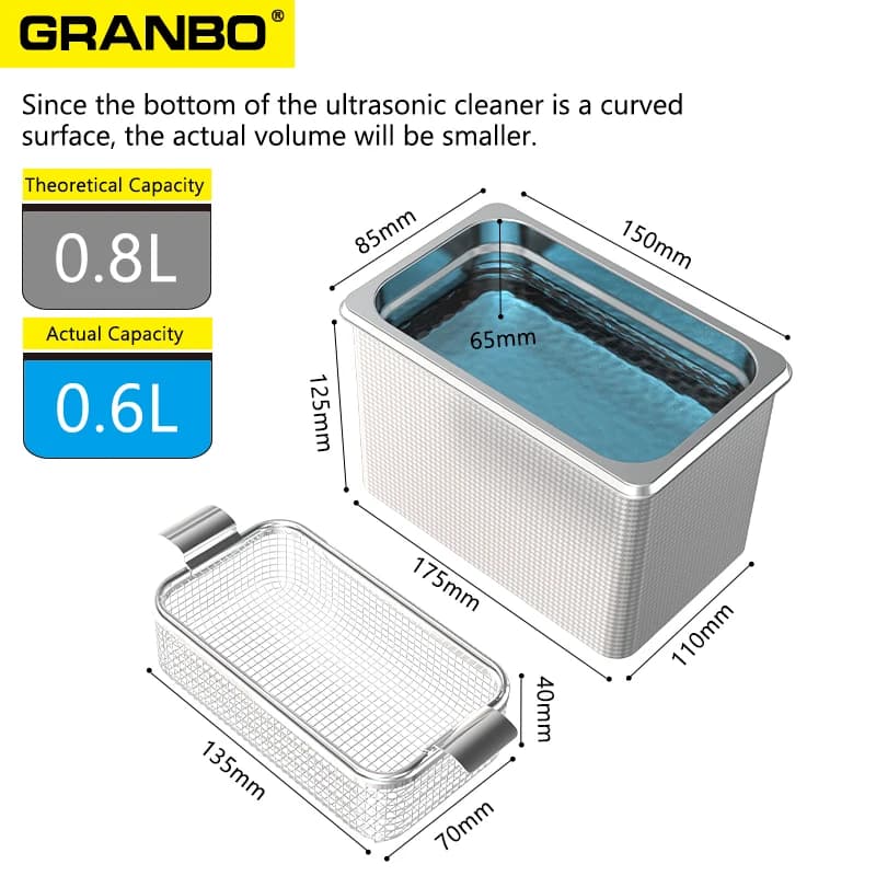 Nettoyeur à ultrasons numérique domestique, bain en acier inoxydable, lavage à ultrasons dégazé, mon