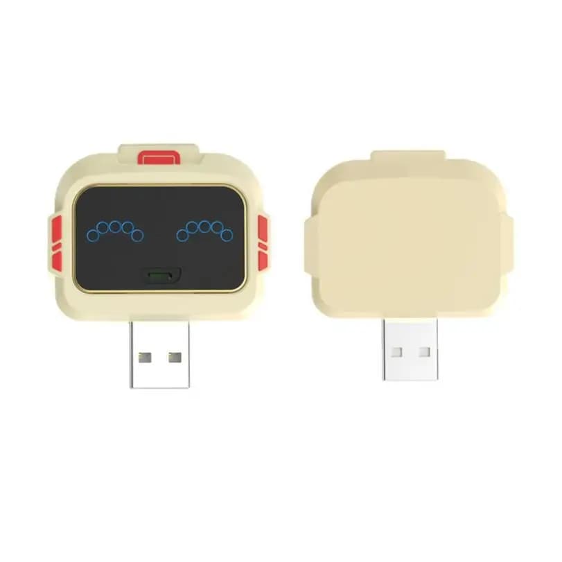 Convertisseur de prise USB intelligente à commande vocale, Protection de lampe, interrupteur de lumi