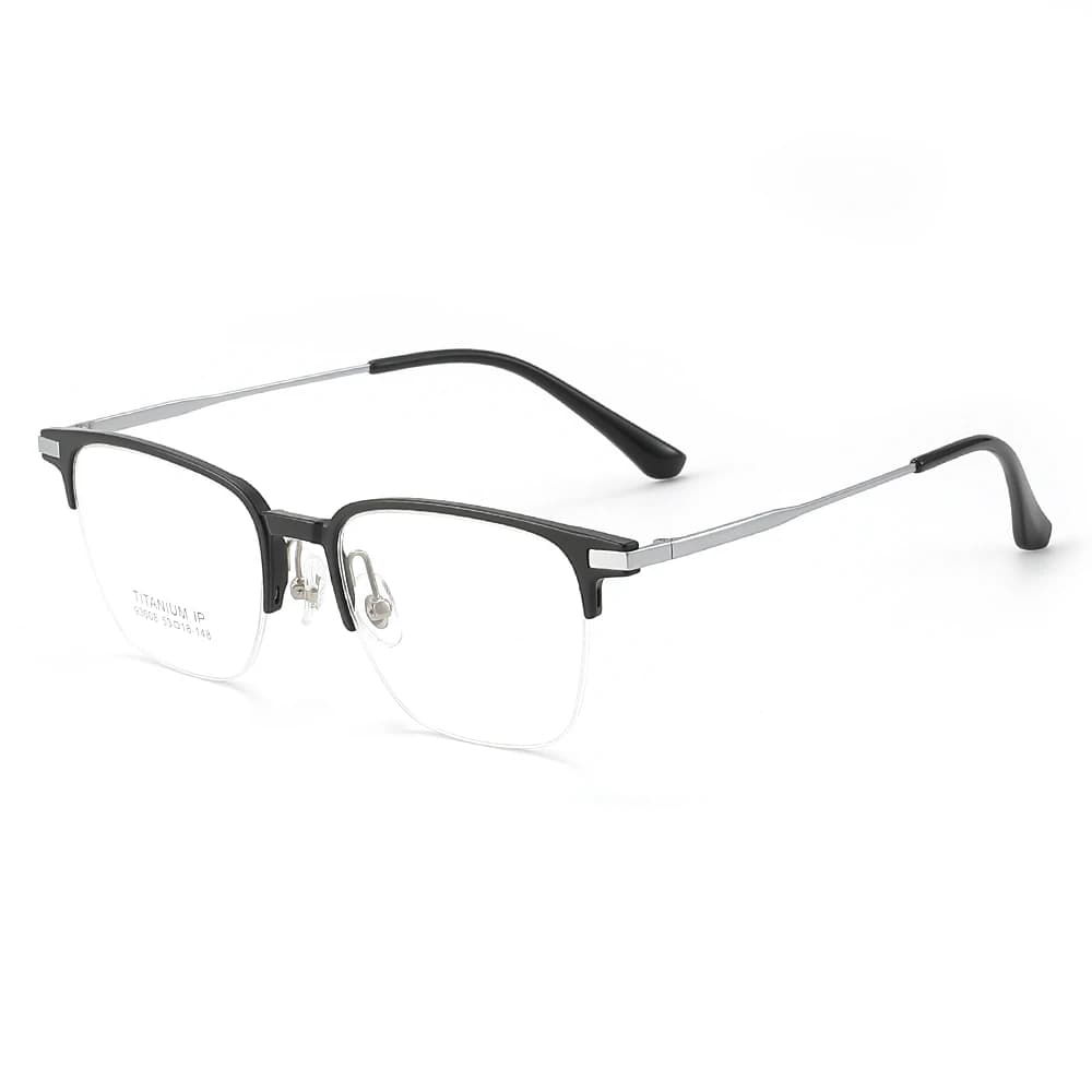 Monture de lunettes en titane pur pour femmes et hommes, lunettes de soleil à clip polarisé, vision 