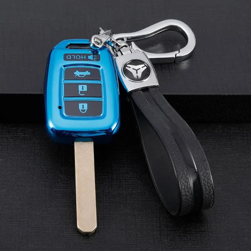 Coque de protection en TPU pour porte-clés, 4 boutons, pour Honda Accord CIVIC CRV Jazz HR-V HRV 201