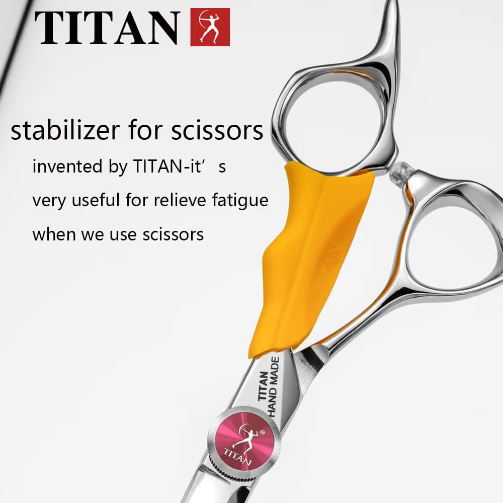 TITAN ciseaux de coiffeur professionnels ciseaux de coiffeur coupe de cheveux ensemble d'amincisseme