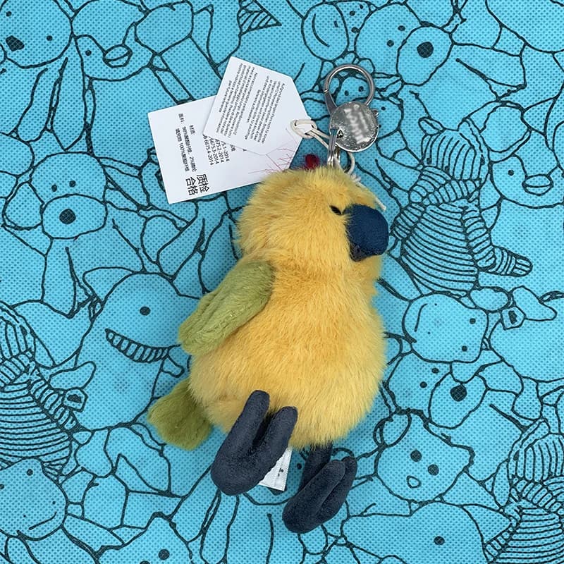 JELLYCAT Porte-clés en peluche ballon de golf, Porte-clés Capybara, Jouet en peluche ballon de volle