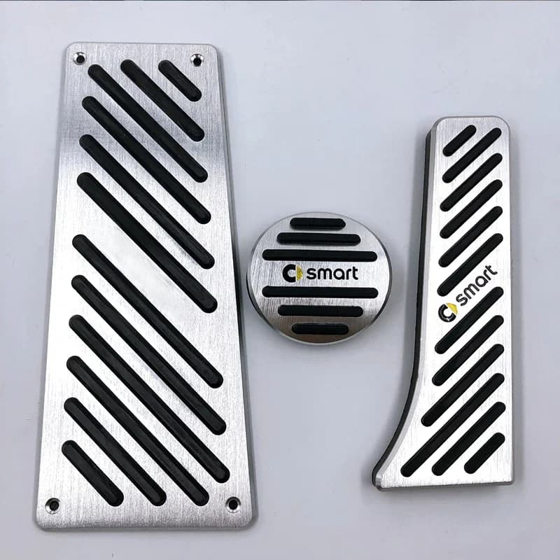 Accessoire de voiture accélérateur frein à gaz repose-pieds pédale pour Smart Fortwo Elf 2009-2013 2