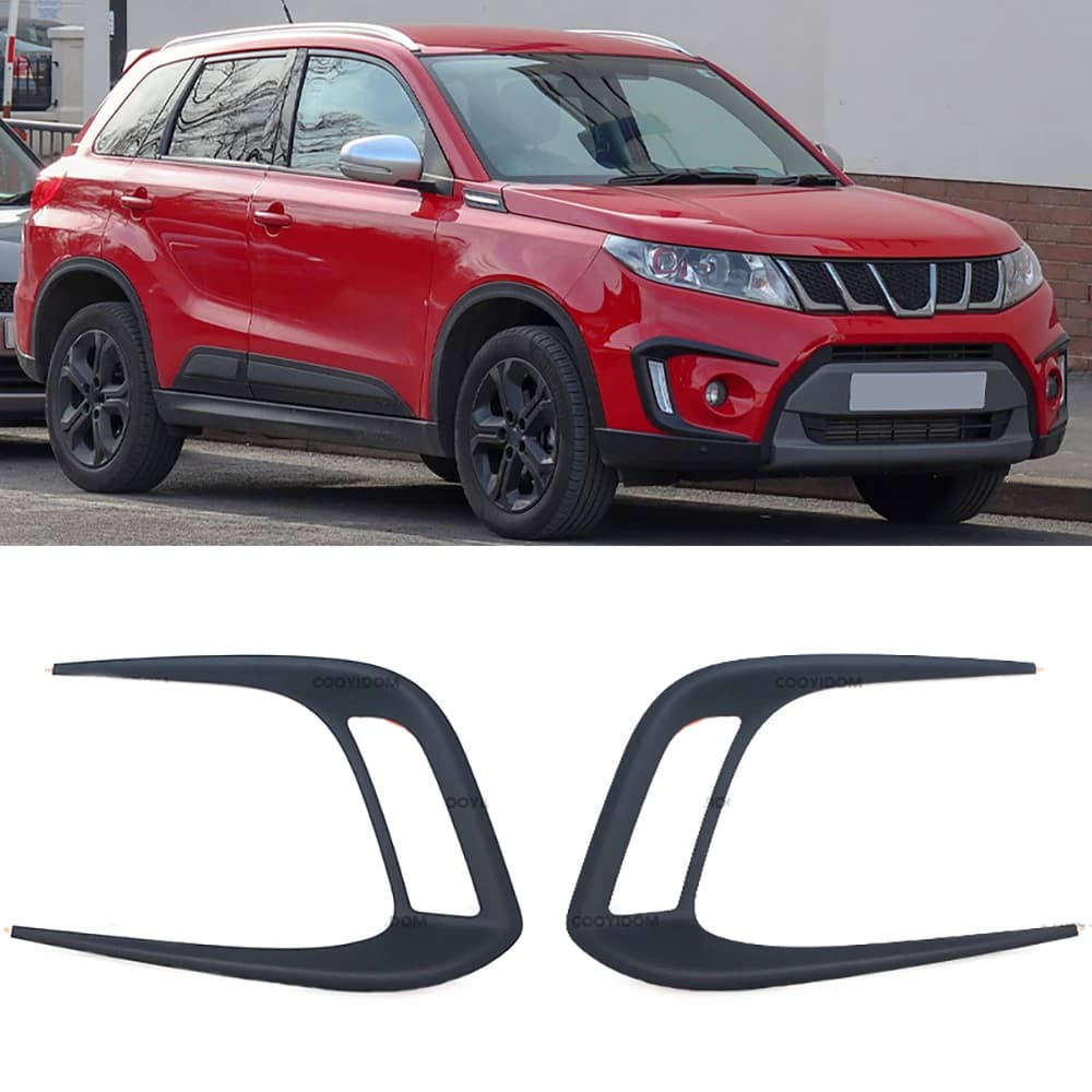 Couvercle de phare antibrouillard avant pour Suzuki Vitara 2016 – 2020, garniture de cadre de feu de