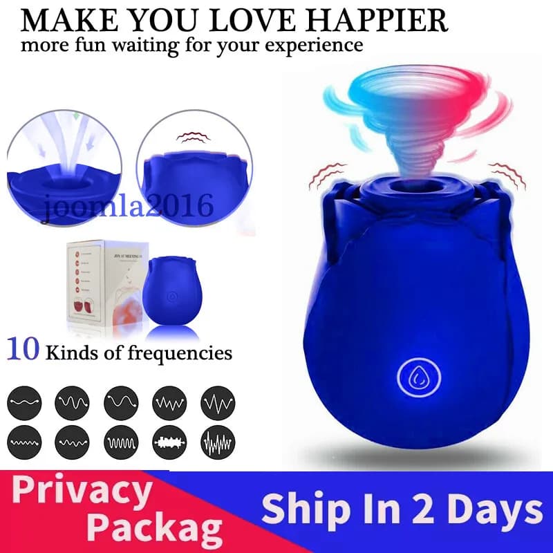 Vibromasseur à succion avec 7 aspiration intense pour femme, jouets en silicone pour adultes, machin