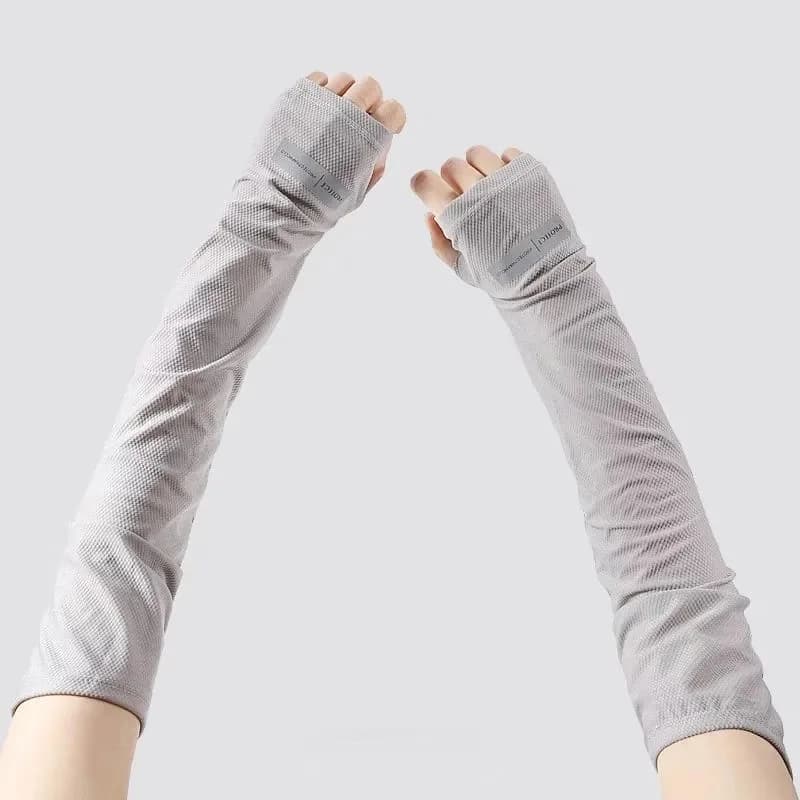 Gants de protection solaire pour hommes et femmes, protège-bras, protection UV, manches respirantes,