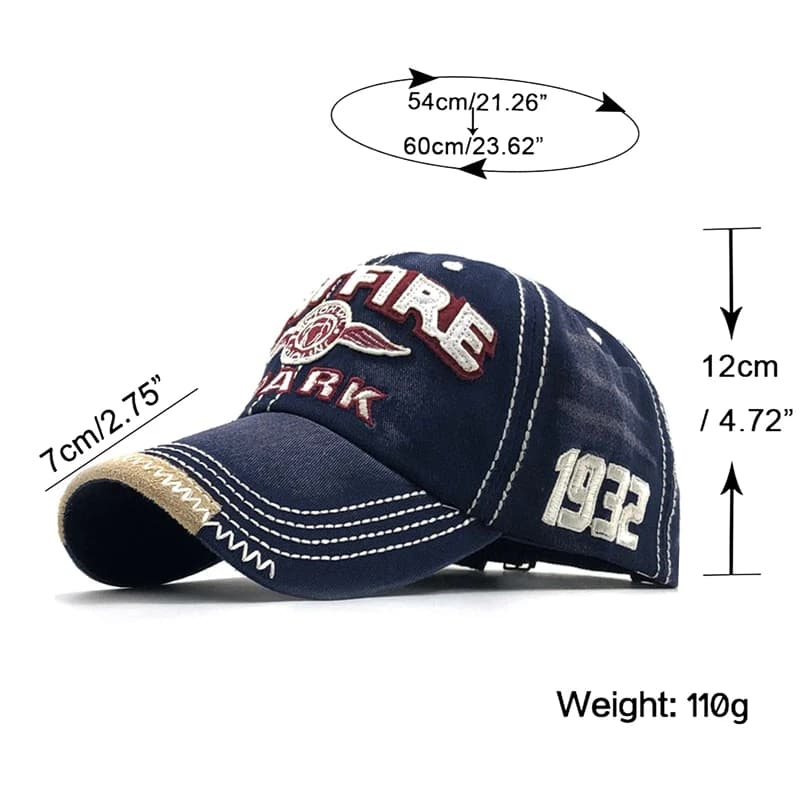Casquette de Baseball en Coton avec Lettres Brodées pour Homme et Femme, Chapeau de Cowboy, Hip Hop,