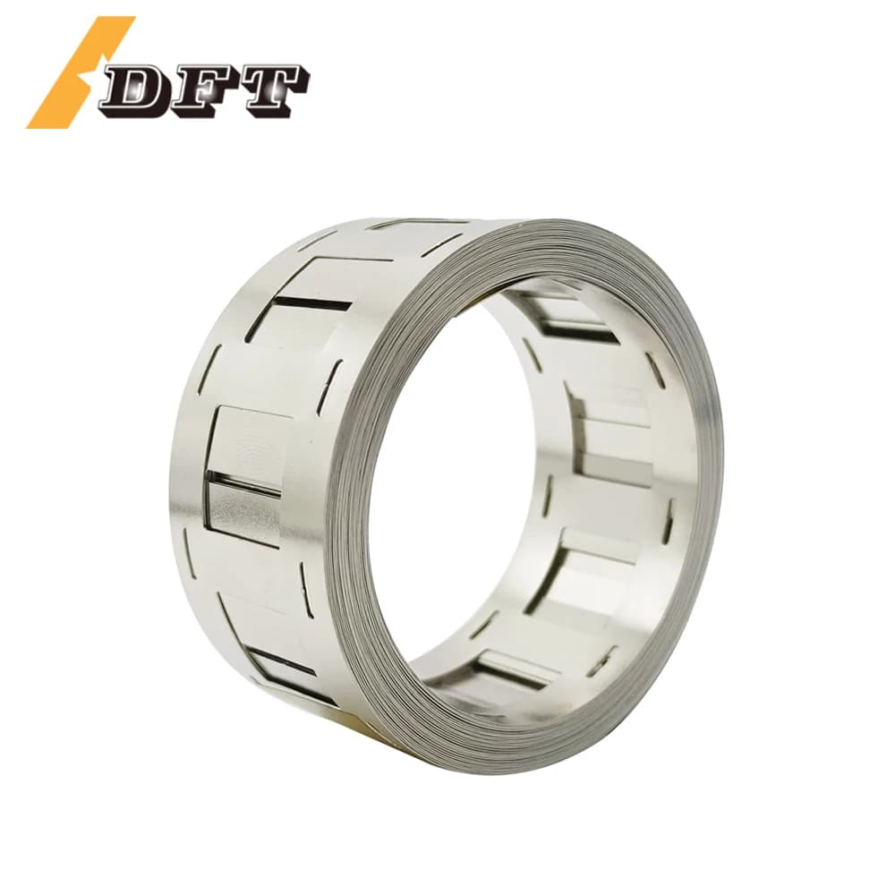 Bandes nickelées 10M 2P 18650/21700, 0.15x27mm x 20.2mm, utilisées pour 2 batteries parallèles, cons