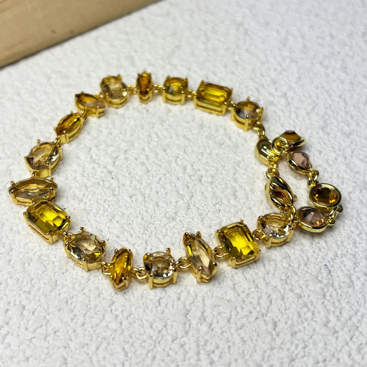 Collier bonbon en cristal coloré pour femmes, ensemble de bijoux fins, Design de Niche, Bracelet lég
