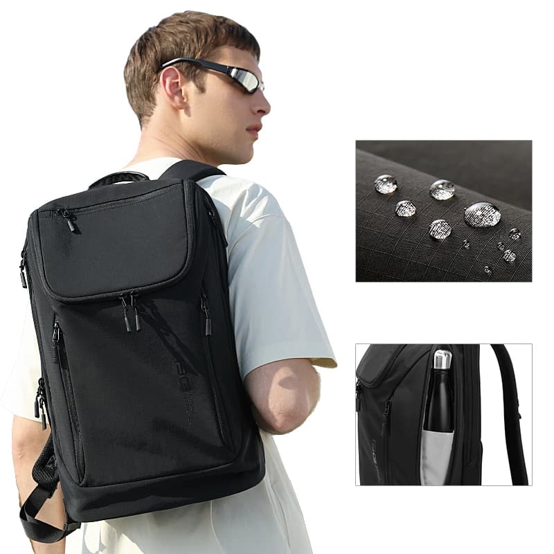 BANGE vente chaude nouveauté doux léger imperméable hommes sac à dos décontracté pour ordinateur por