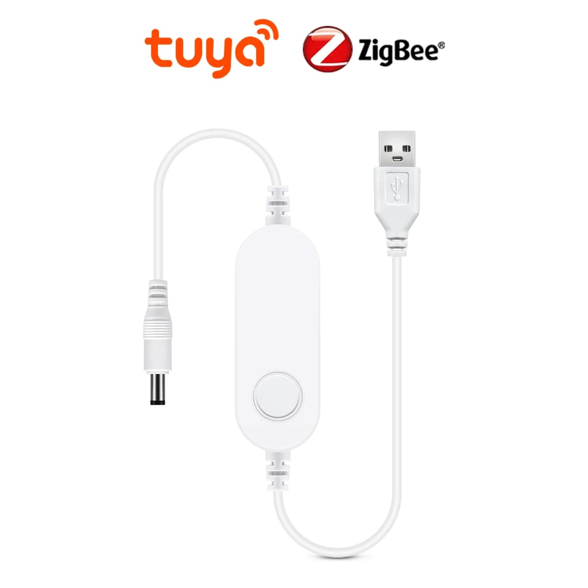 Tuya-Contrôleur de bande LED RVB à intensité variable, interrupteur intelligent, variateur LED, band