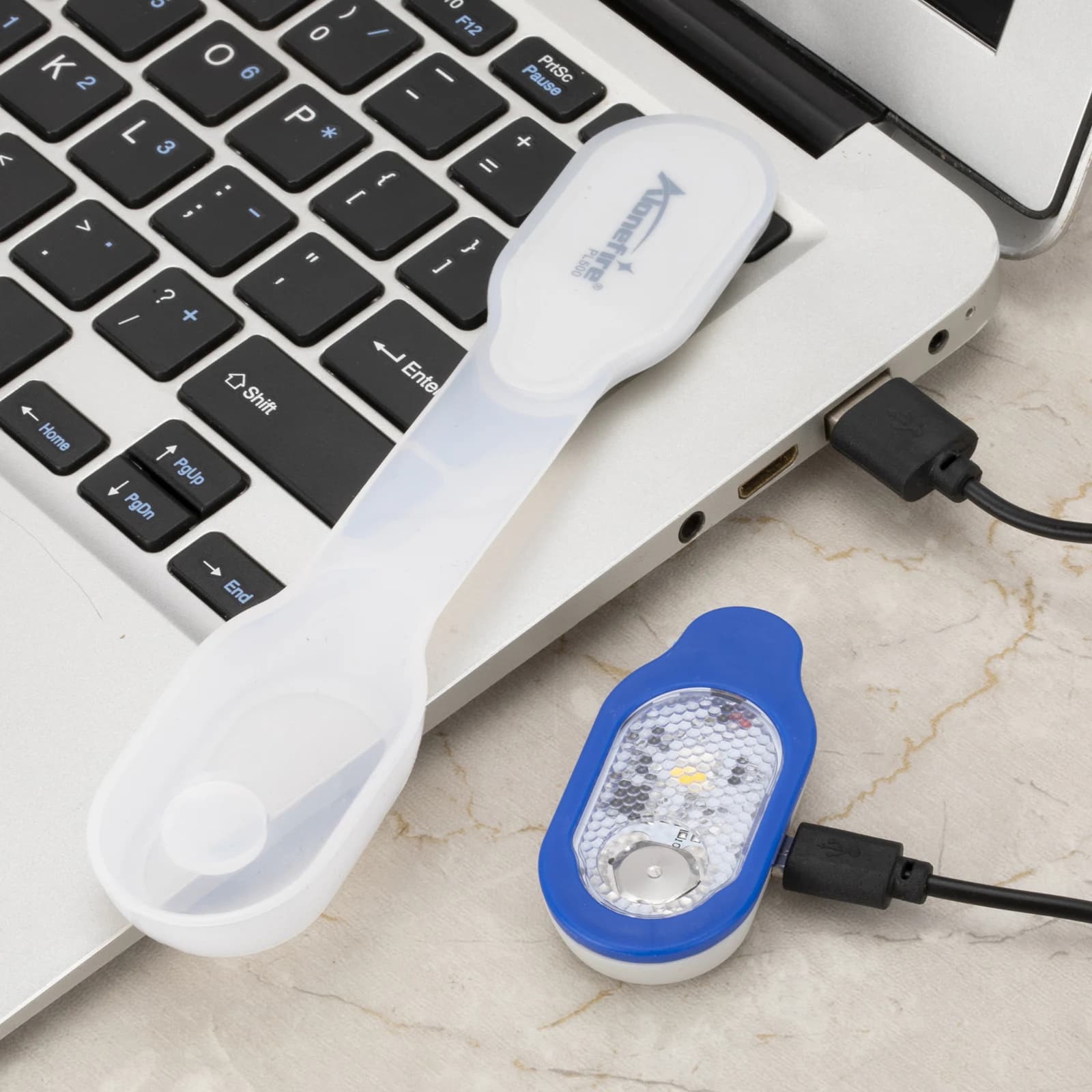 USB charge sécurité Silicone souple course travail en plein air enfant lampe sangle randonnée chien 
