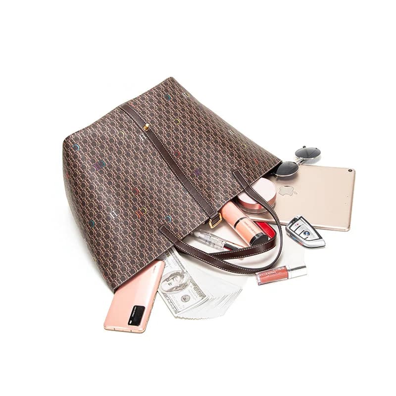 Sac fourre-tout de luxe léger pour femme, grande capacité, motif lettres, sac à main pour le quotidi