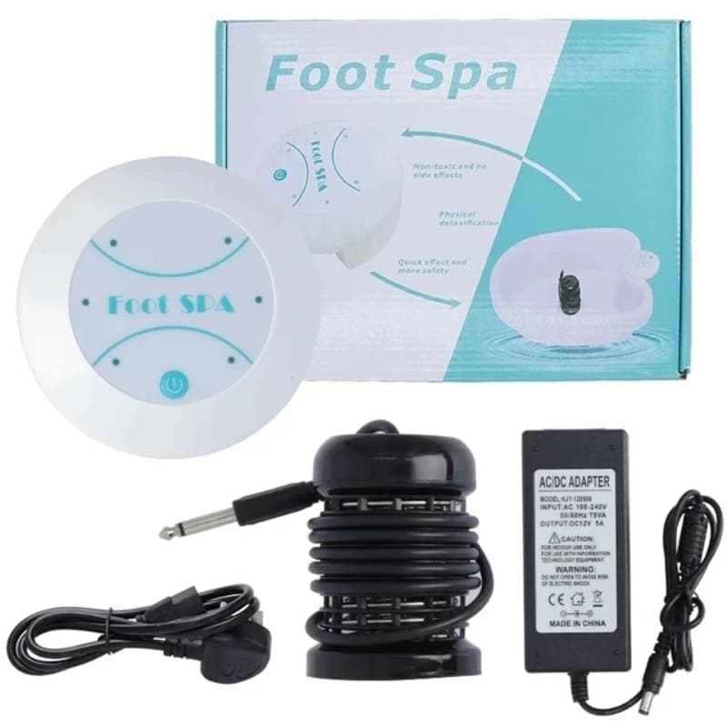 Détox Ion nettoyage pied bain Massage nettoyage en profondeur Relaxation électrique pied Spa Vibrati