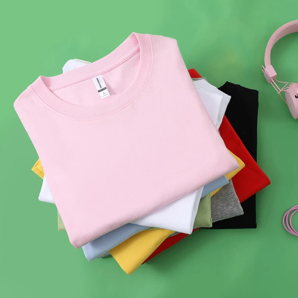 100% coton solide t-shirts hommes femme à manches courtes marque de mode tendance décontracté doux v