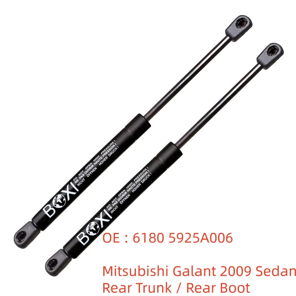 BOXI 2PCS Amortisseurs de coffre arrière 6180 5925A006 pour Mitsubishi Galant 2009 Berline – Support