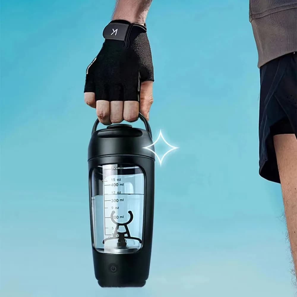 Bouteille de secoueur de protéines électrique Portable 1200mAh, tasse de mélangeur Rechargeable, tas