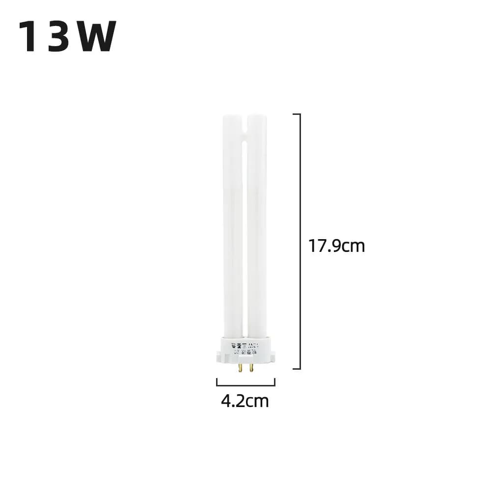 Tubes de lampe de bureau à quatre aiguilles, 220V, 13W 18W 27W, ampoule carrée à quatre broches, pro