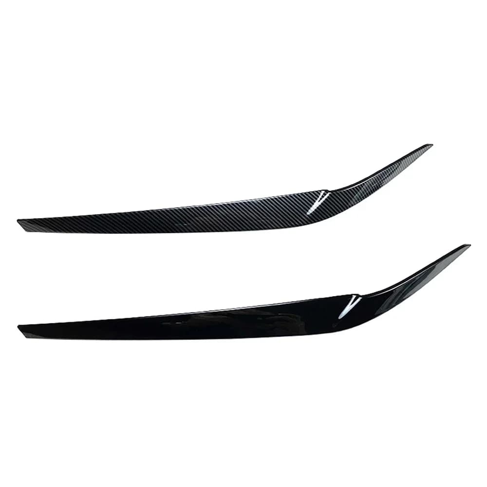 2 pièces ABS brillant phare mauvais sourcils paupières pour BMW G30 G31 F90 5 série 520d 525i 530i 5
