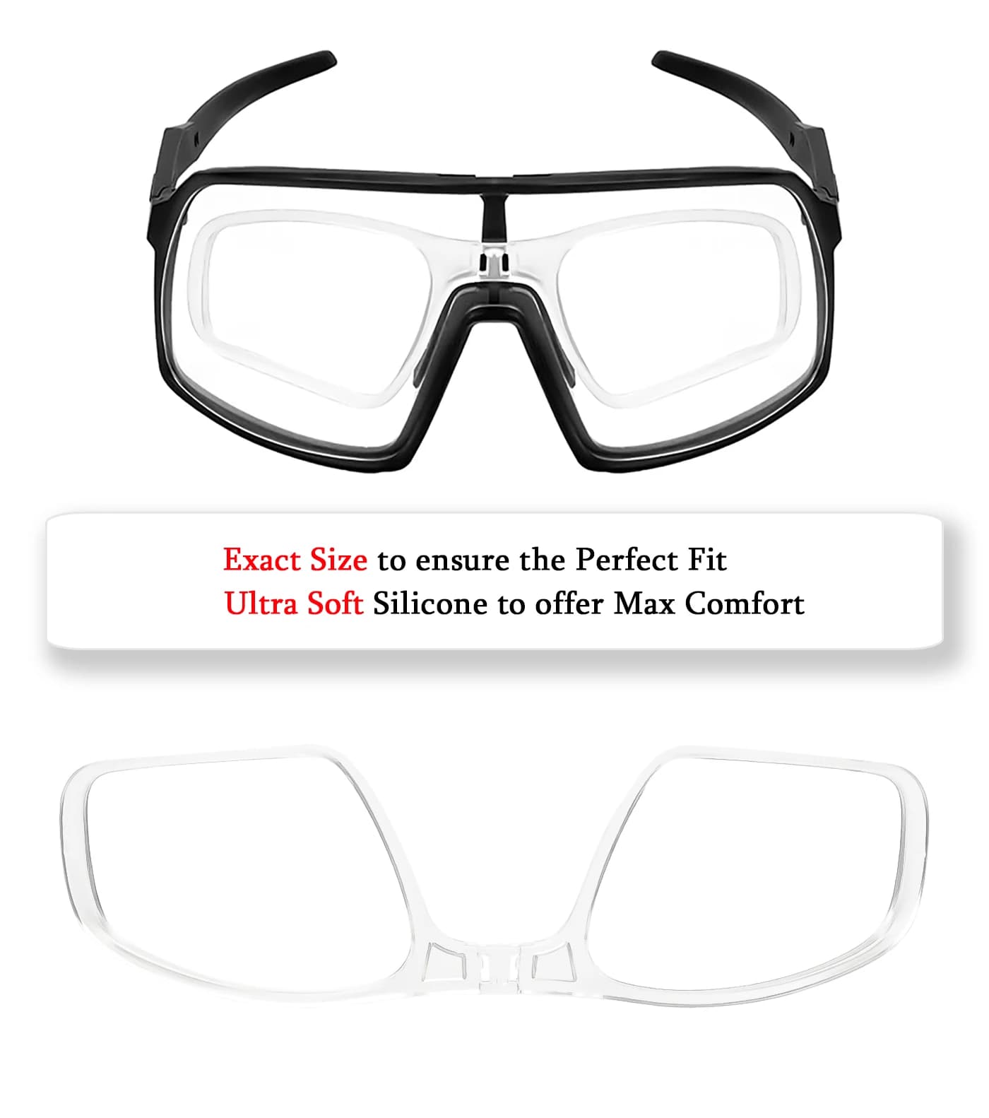 Adaptateur de lentilles à clipser pour Oakley Sutro OO9406, Sutro Asian Fit OO9406A, Sutro S OO9462