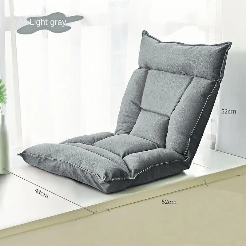 Fauteuil de loisirs sans accoudoirs, coussin de dossier, chaise de loisirs réglable pour canapé pare