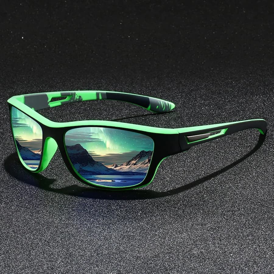 18 Paires de Lunettes de Soleil Sport Vintage Tendance avec Monture Camouflage pour Hommes et Femmes