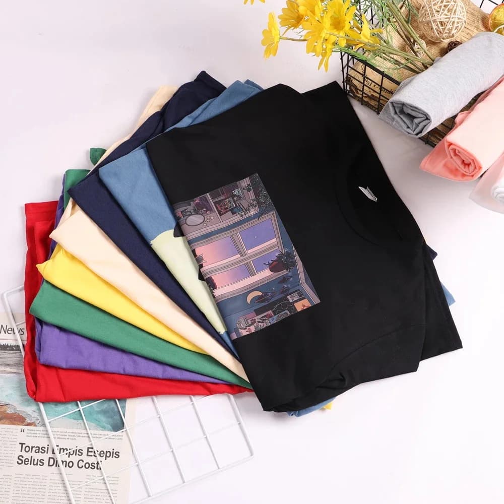 T-shirt imprimé Tu No Eres Bebecita Tu Eres BeBio ota pour femme, haut confortable avec lettres colo