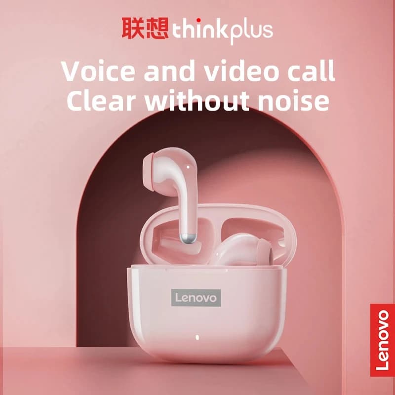 Choix Lenovo LP40 Pro sans fil Bluetooth 5.1 écouteur étanche sport casque HiFi stéréo casque étui b