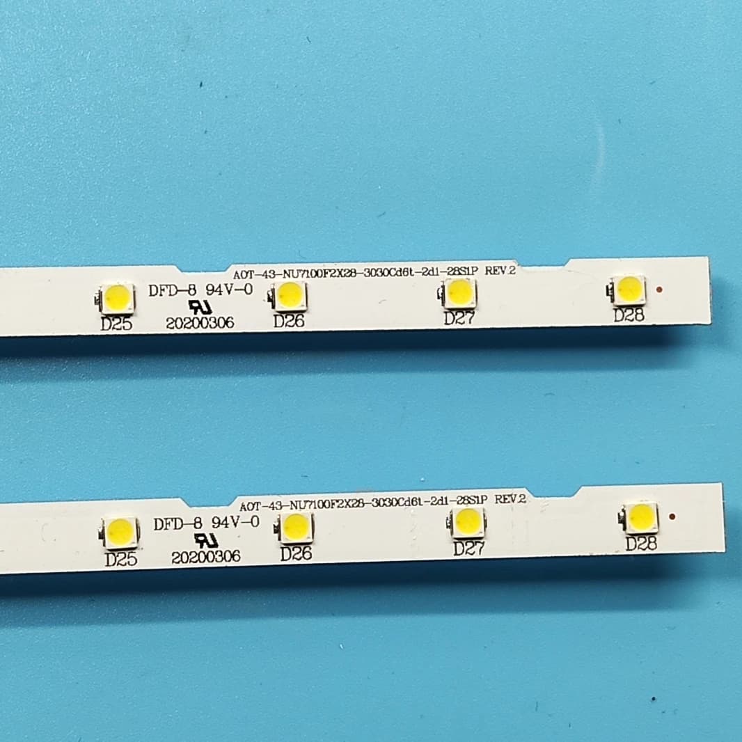 Rétro-éclairage LED pour téléviseur 43 "UE43NU7170U UE43NU7400 UE43NU7100U BN44-00947A UE43NU7120U 2