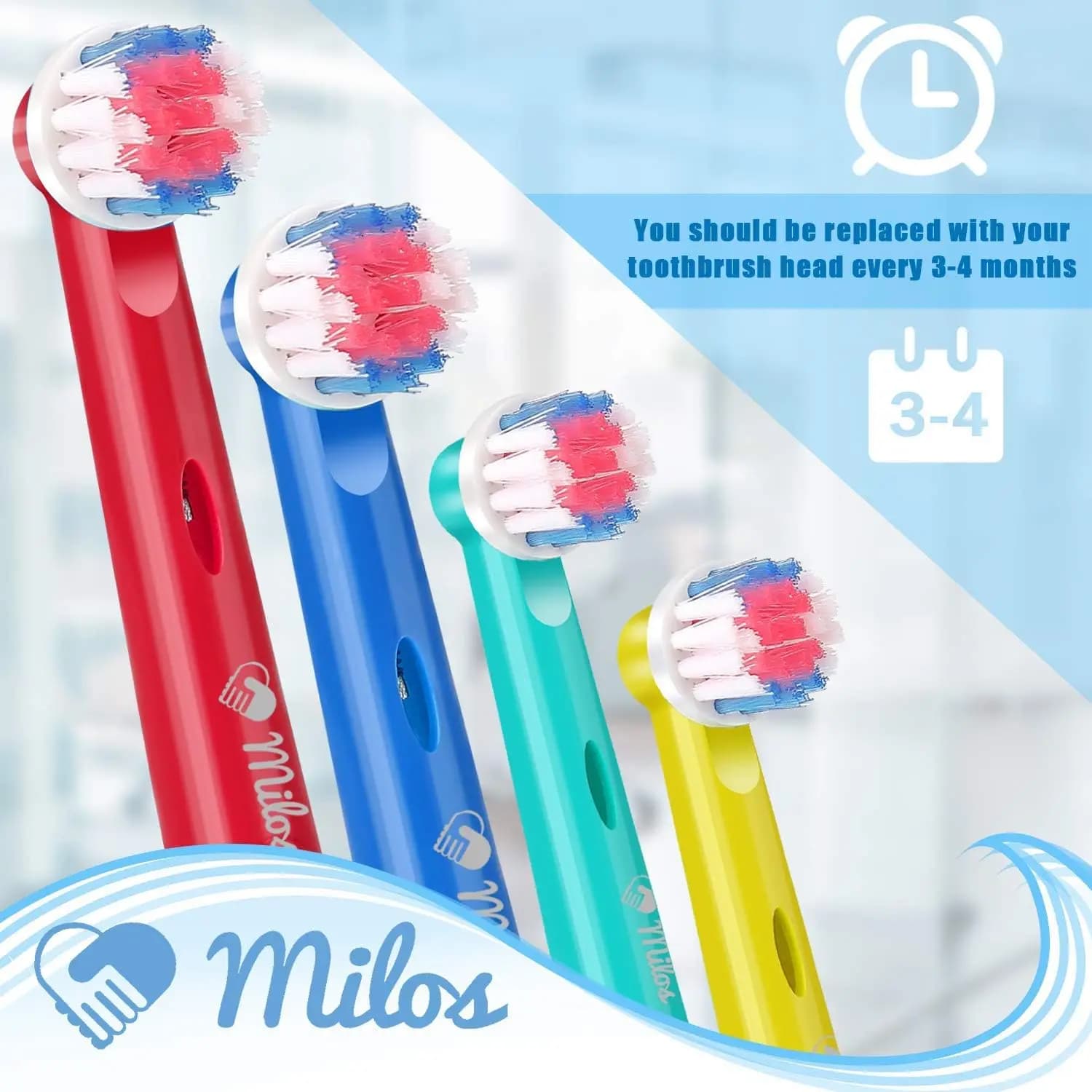 Tête de brosse de rechange pour brosse à dents Oral B, lot de 8/16 pièces, poils Extra doux, convien