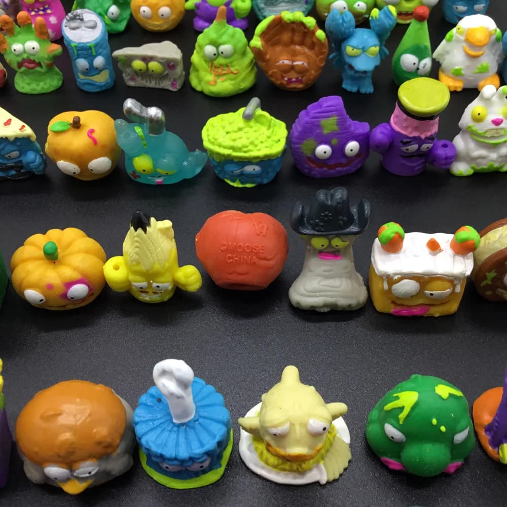 Figurines de Collection de ordures pour enfants, 20 à 100 pièces, 2 à 3cm, modèles de jouets, cadeau