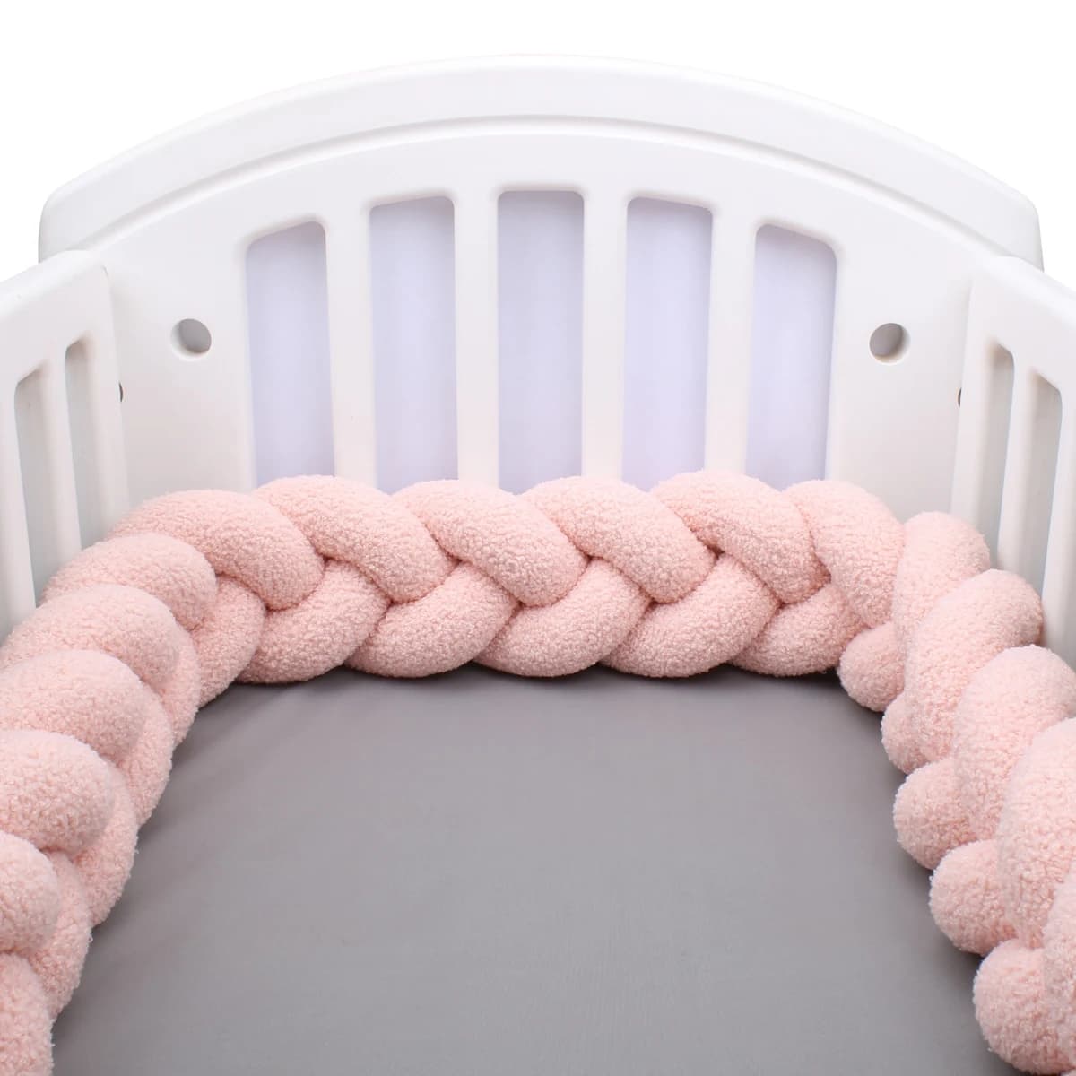 1-4M bébé lit pare-chocs infantile berceau oreiller coussin tresse berceau pare-chocs protecteur cha