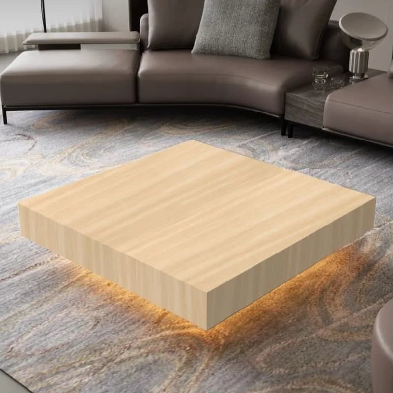 Table basse de luxe française 31 x 47 pouces, moderne, pour salon, idéale pour le gaming et l'hôtell