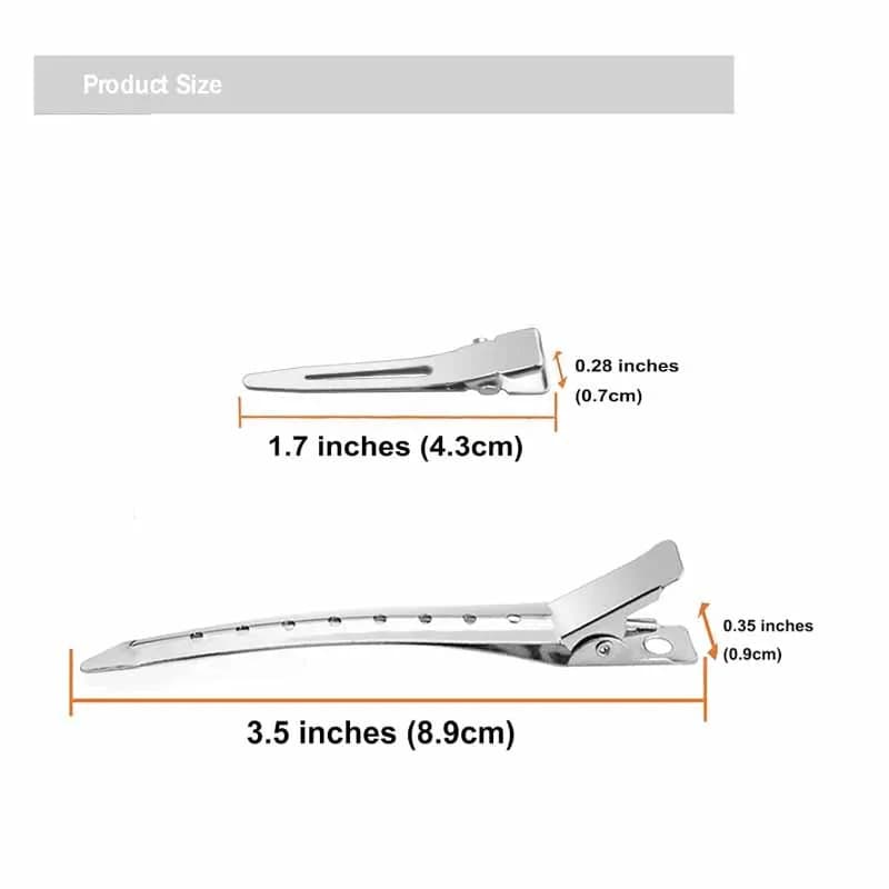 10/20 pièces professionnel dames Salon cheveux fixes pas de courbure épingle à cheveux Curl pince à 