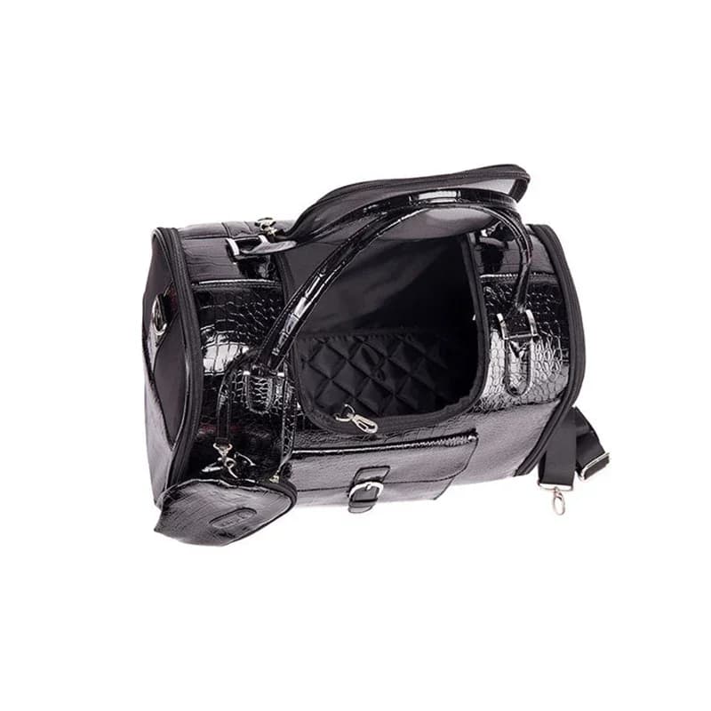 Sac de transport Portable pour animaux de compagnie, chat, chien, avec sac à main, voyage en cuir, p
