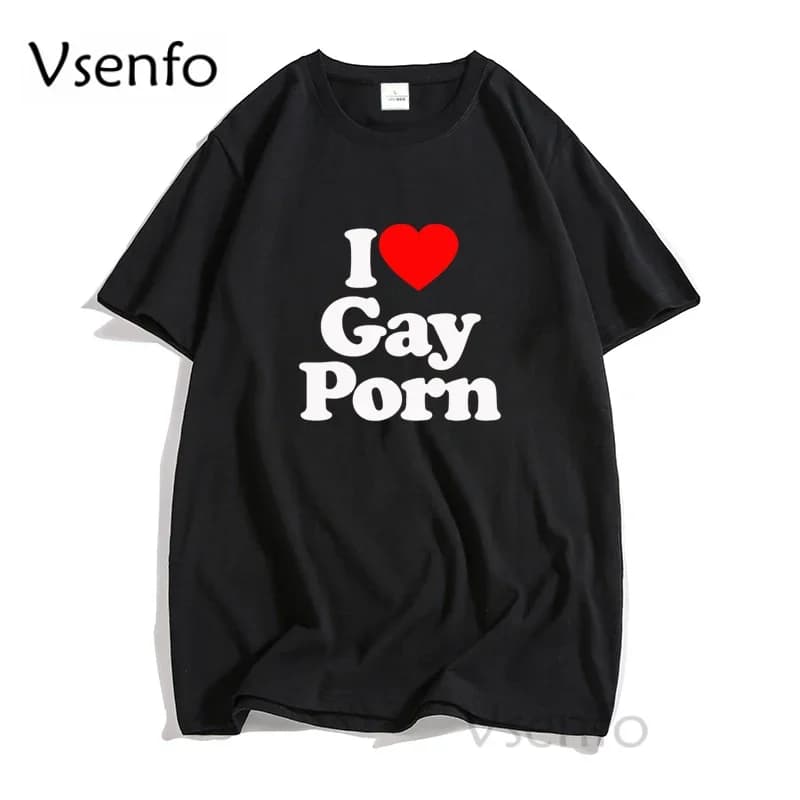 T-shirt unisexe à manches courtes et col rond pour hommes, T-shirt décontracté, T-shirt en coton, I 