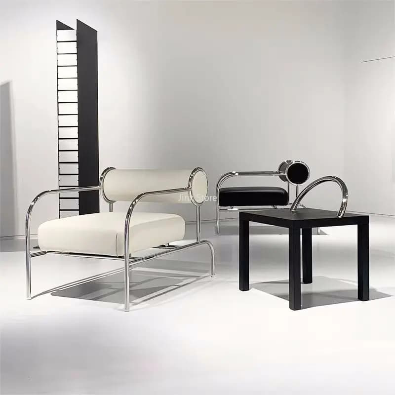 Chaises de salon modernes confortables, fauteuil italien, accents pour adultes, meubles de maison, l