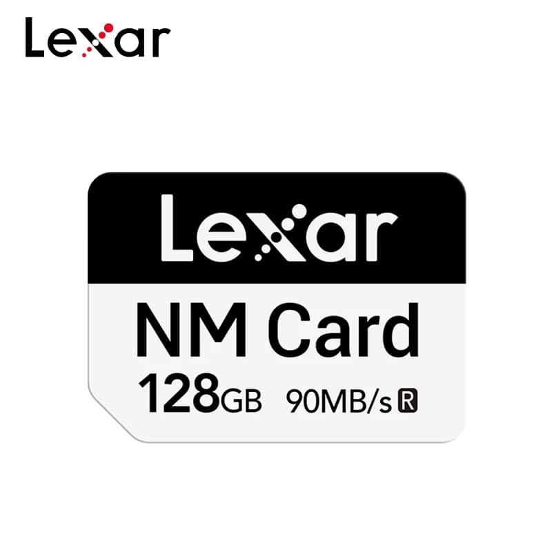 100% carte d'origine Lexar NM 256GB 128GB carte mémoire vitesse de lecture jusqu'à 90 mo/s Nano Micr