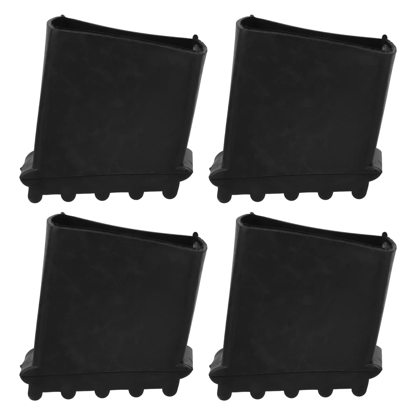 Couvre-pieds d'échelle antidérapants, 4 pièces, coussinet en caoutchouc, tapis de meubles polyvalent