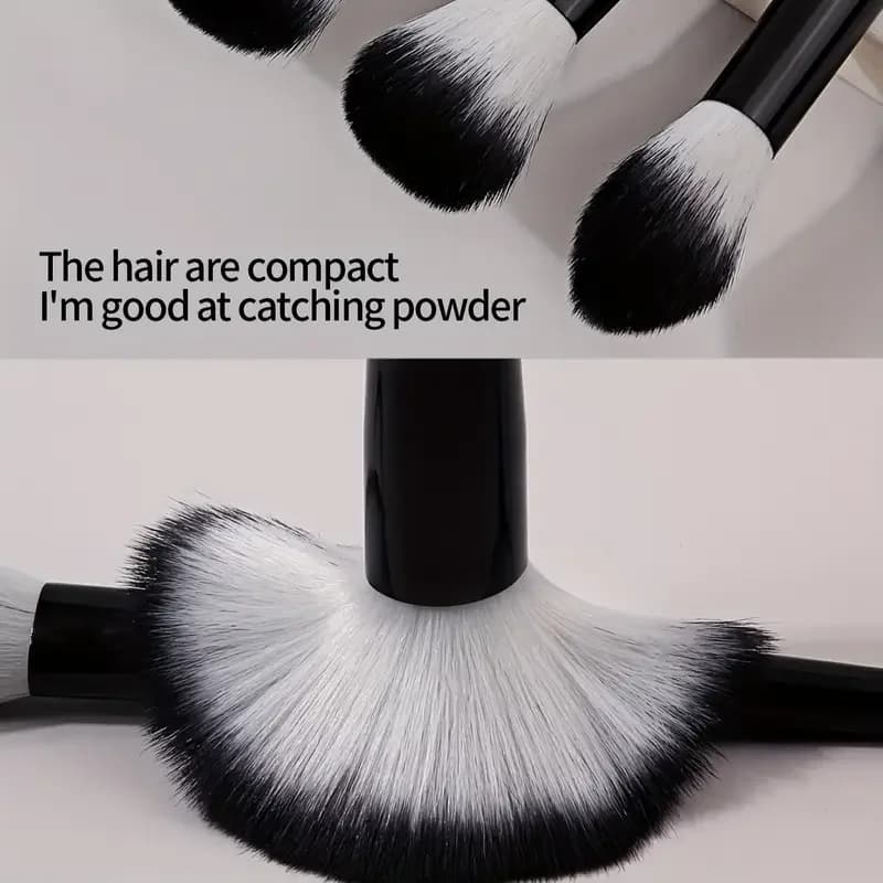Ensemble de pinceaux de maquillage professionnels, 13 pièces, détails doux, Blush, surligneur, fond 