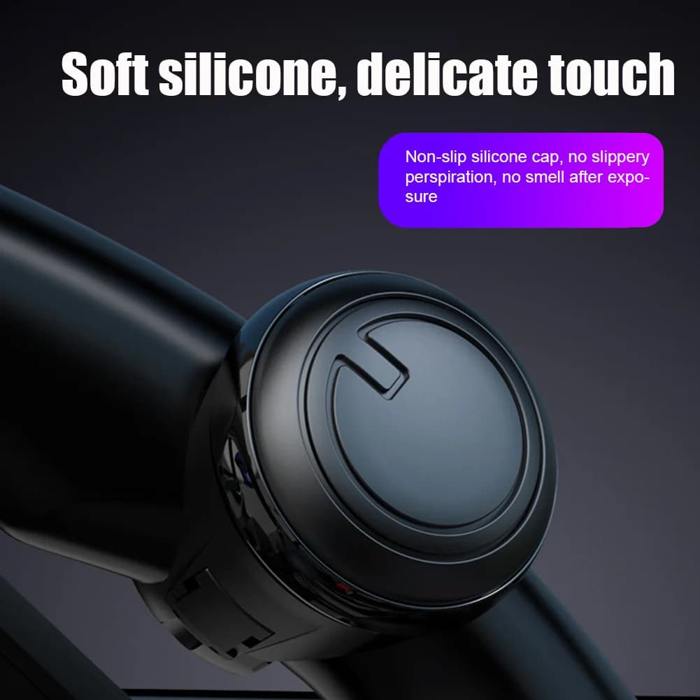 Bouton rotatif de rehausseur de volant, Rotation à 360 degrés, roulement en métal, poignée électriqu
