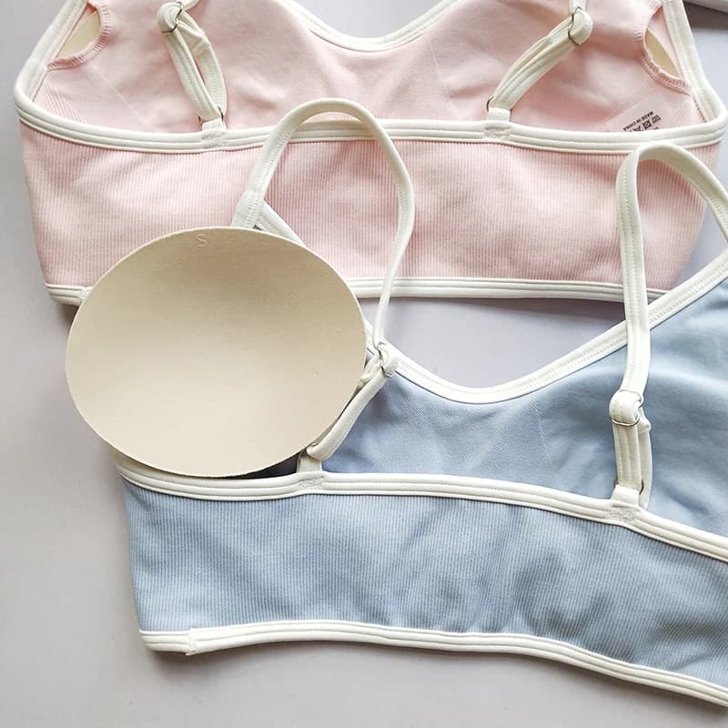 Soutien-gorge de Sport athlétique rembourré, antichoc, sans couture, Sexy, dos nu, pour femmes, entr