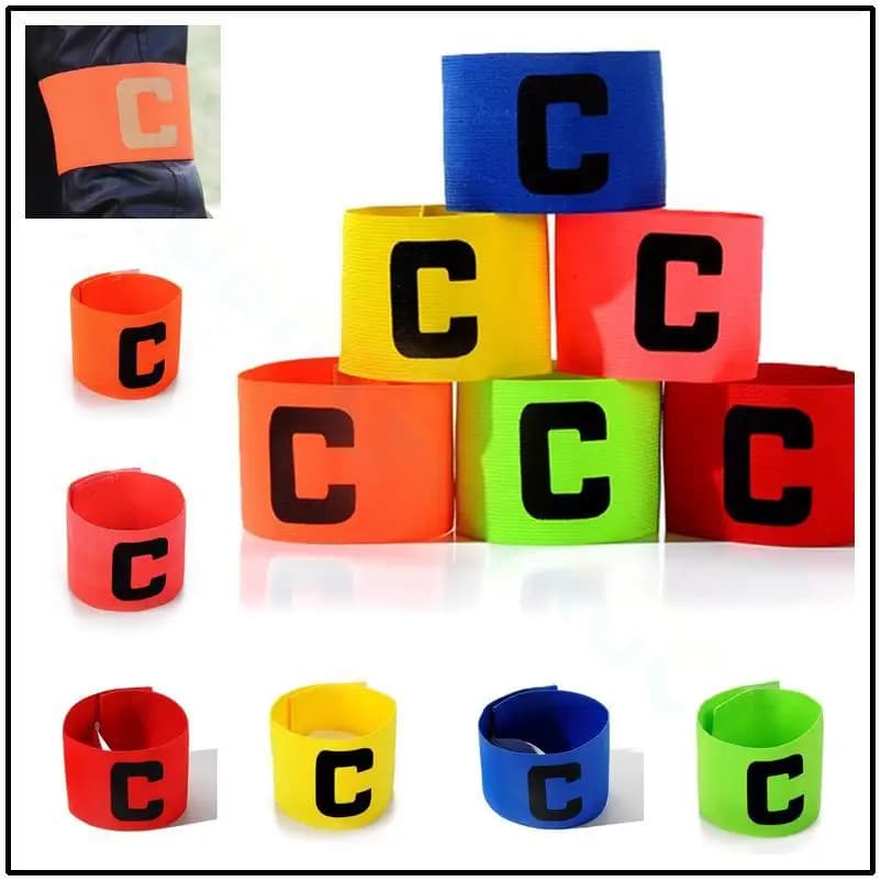1 pièces enfants adultes Football capitaine brassard Football brassard Leader compétition cadeau Foo